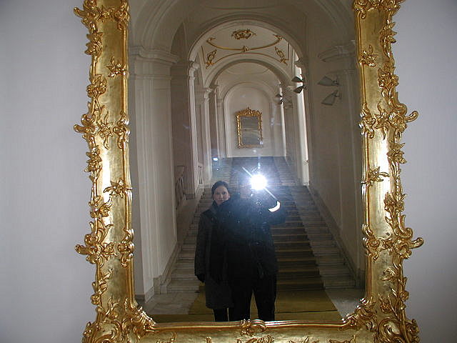 Inside Bratislava castle