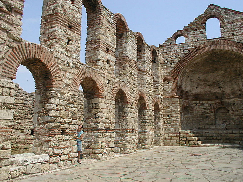 Church ruins in Nessebar