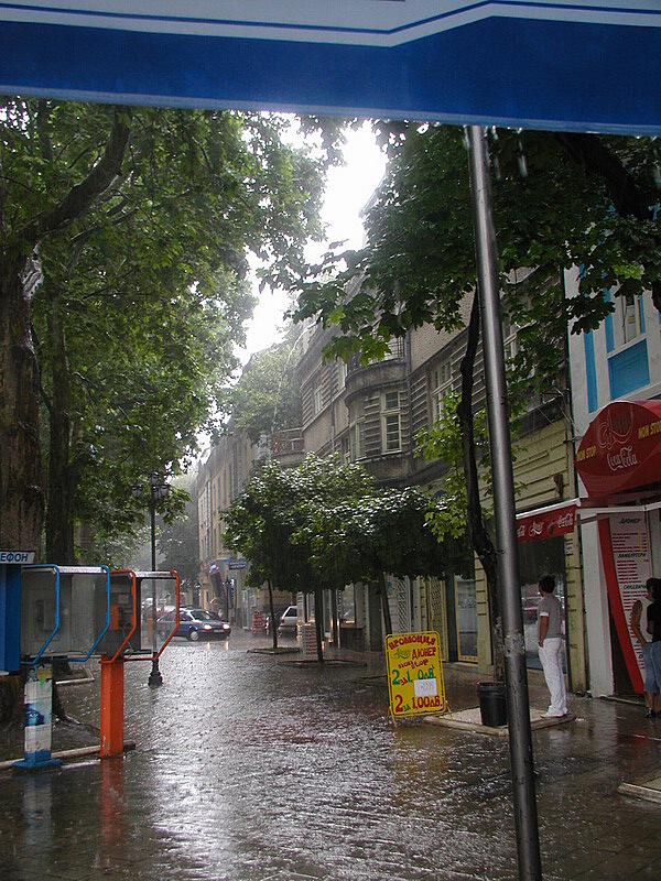 Varna - downpour