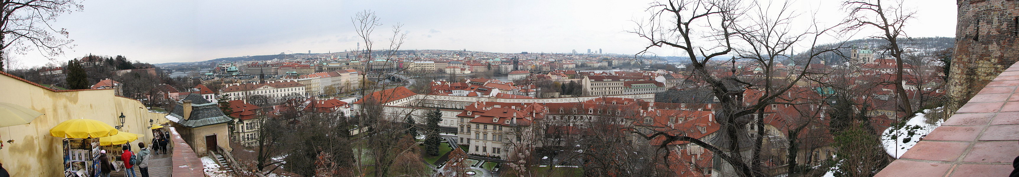 Panorama from castle
