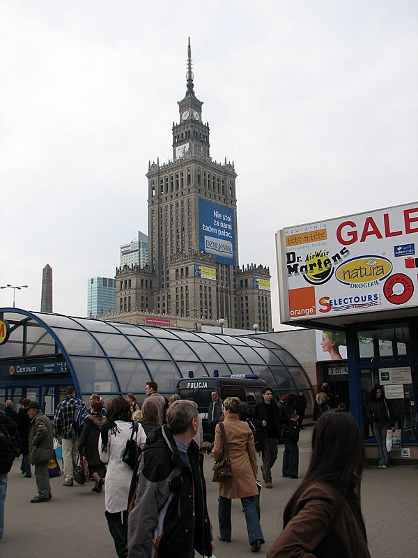 Palace of Culture and Science. The tallest building in Poland.
