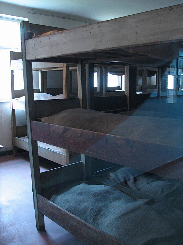Auschwitz Concentration Camp beds