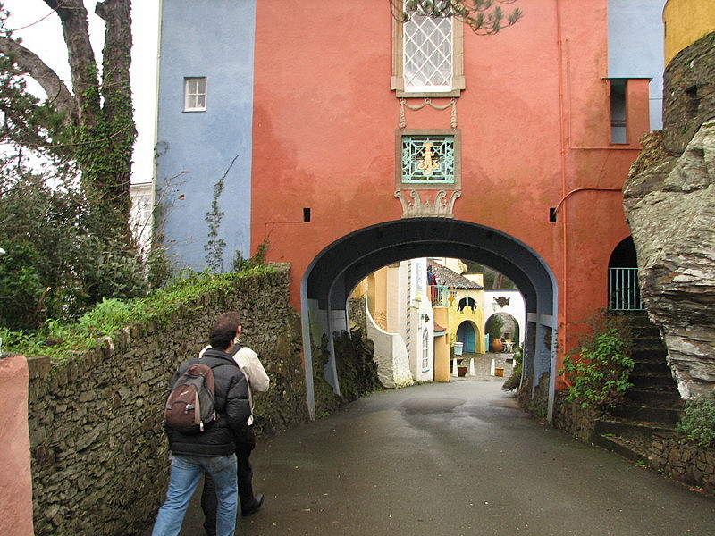 Portmeirion - Entrance to the village
