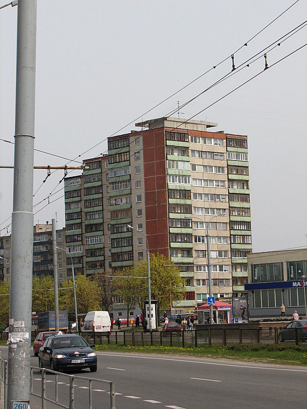 Typical buildings around the TV Tower