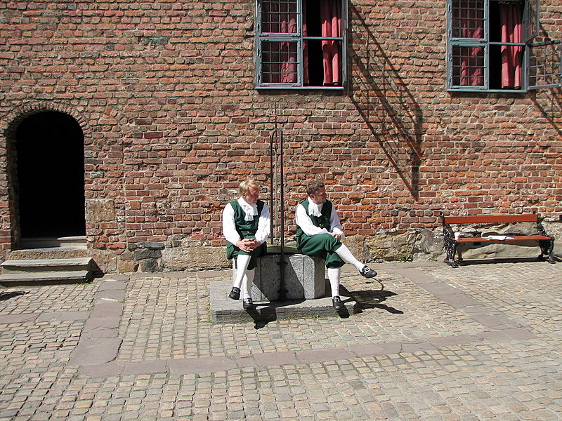 Guides at Akershus Castle