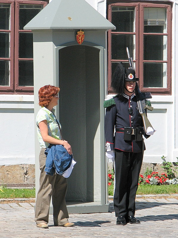 Royal Guard at Akershus fortress