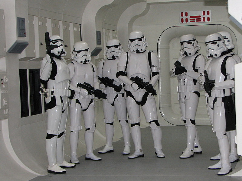 Stormtroopers in Tantive IV