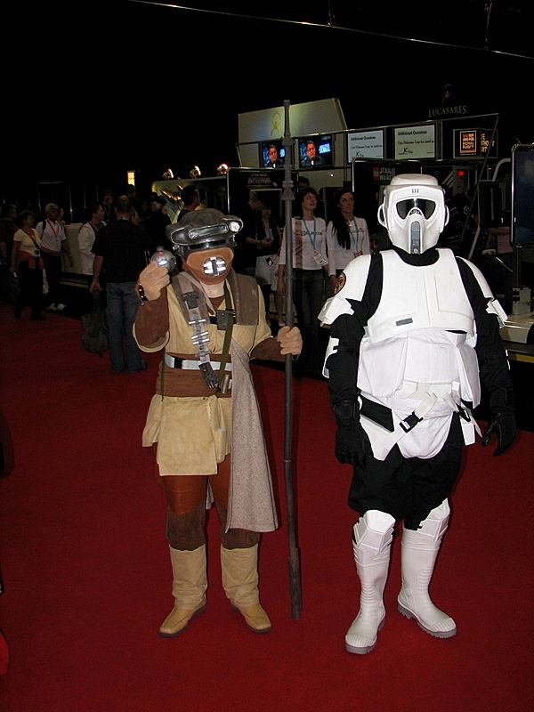 Boushh and Scout Trooper