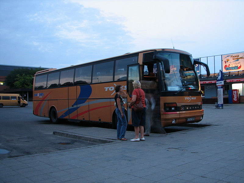 Bus to Vilnius