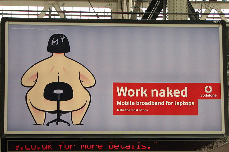 Work naked!