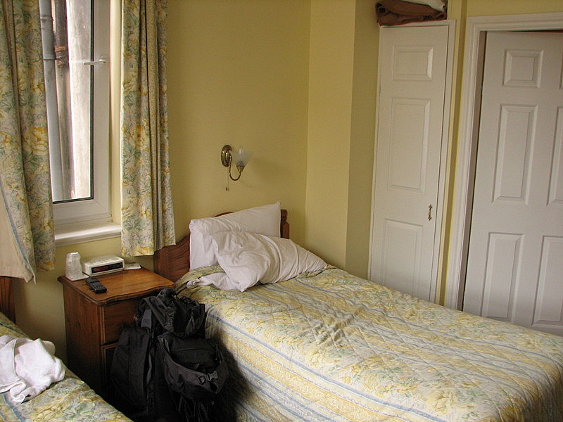 Our room at Isle of Man