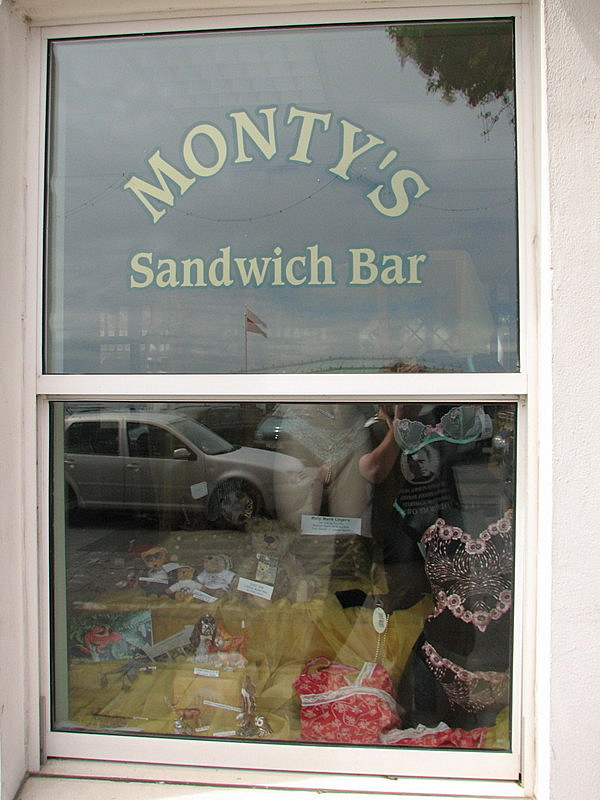 Sandwich bar window