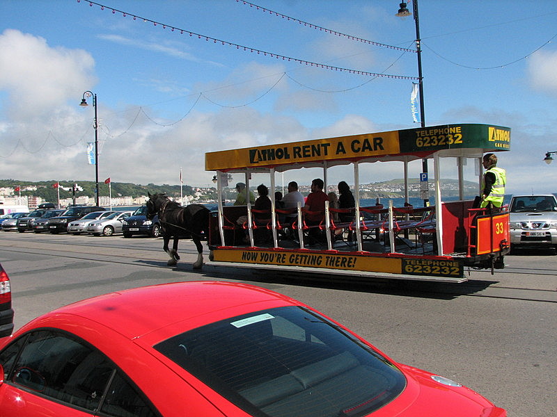 Horse drawn tram, Douglas, Isle of Man