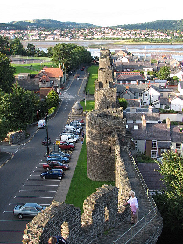 Conwy town wall