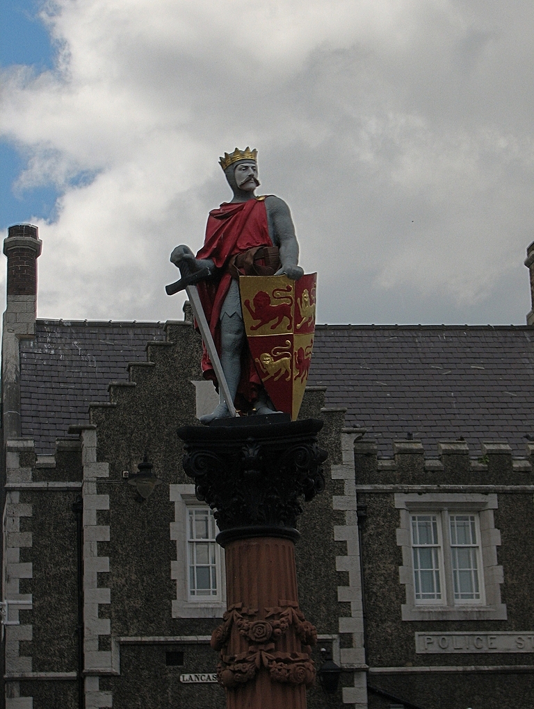 Knight at Lancaster Square, Conwy