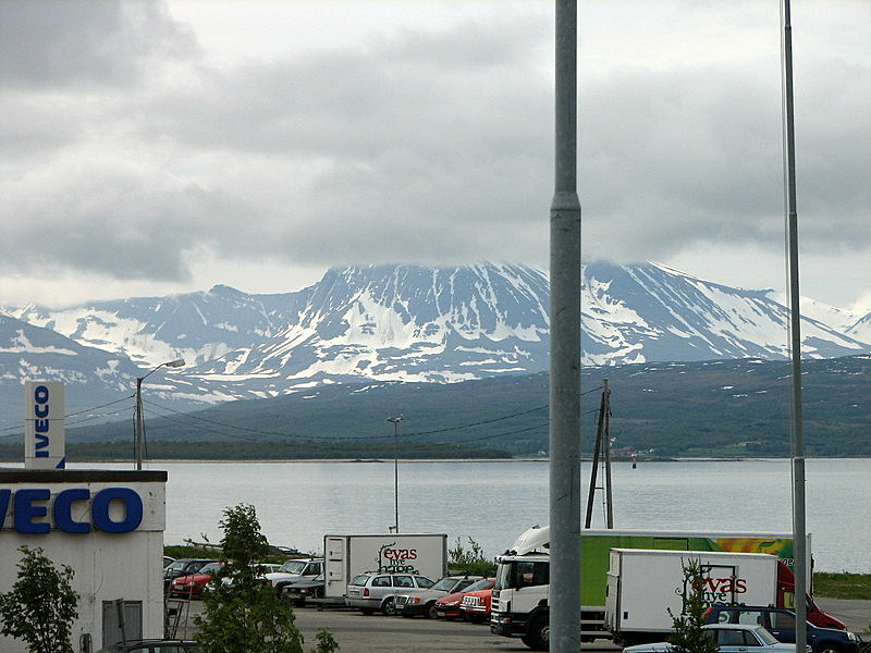 View from TromsÃ¸ airport