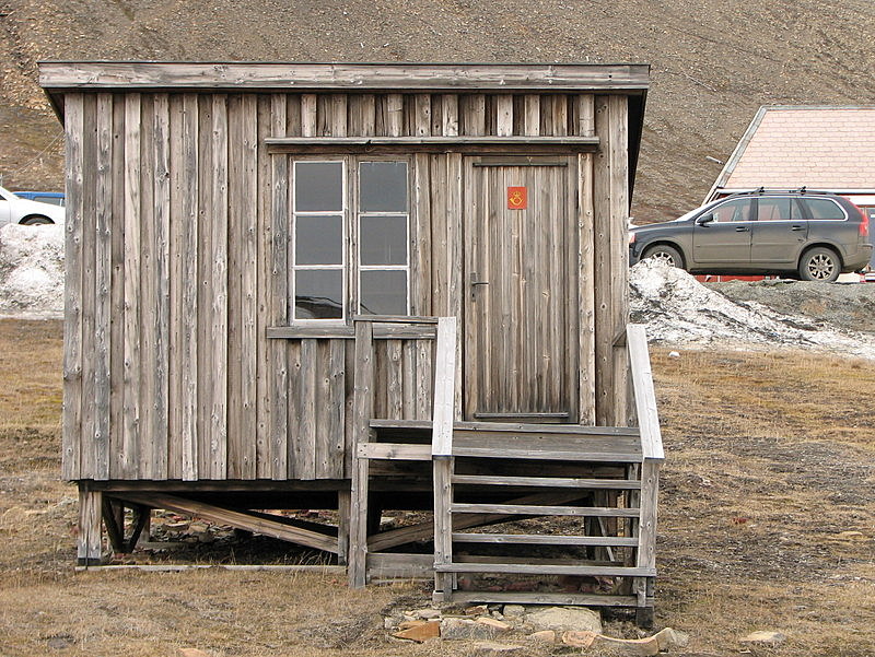Old post office of Longyearbyen