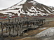 Old coal transport system at Longyearbyen