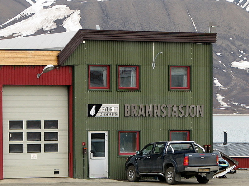 Longyearbyen fire station