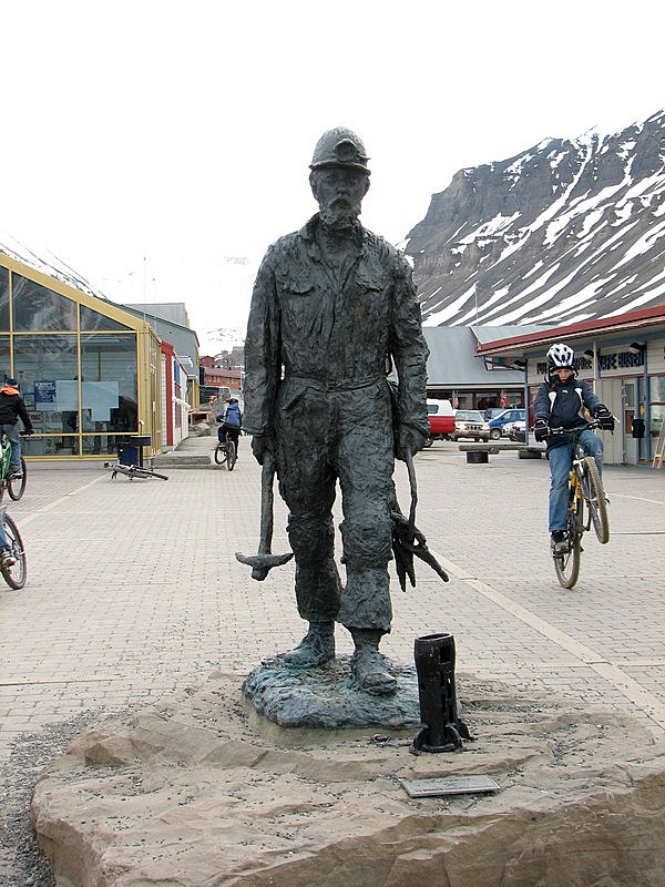 Centre of Longyearbyen