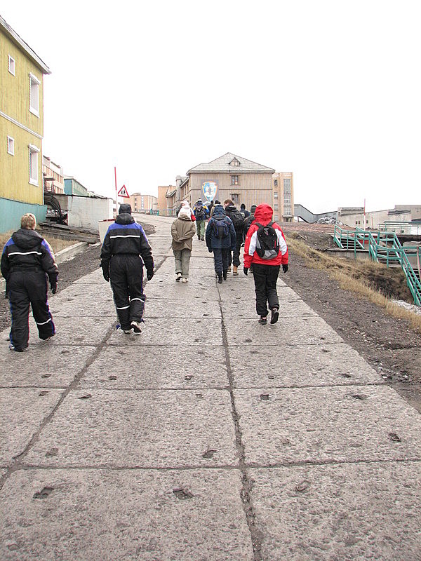 Barentsburg main street