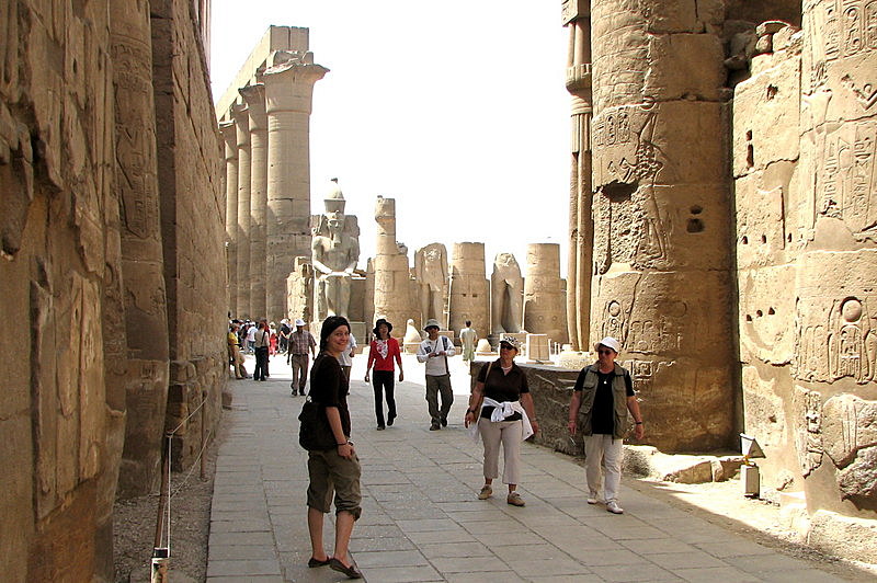 Luxor Temple - Great court of Ramses II