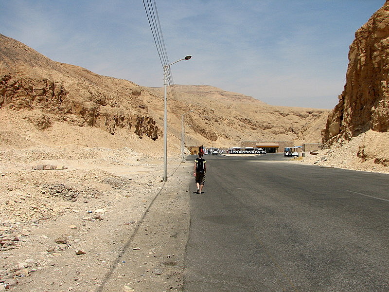 Leaving Valley of The Kings