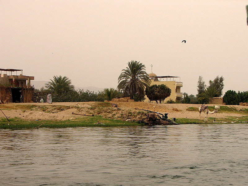 Local house by the Nile