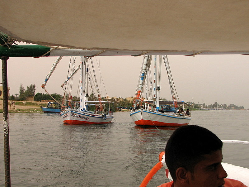 Towing on the Nile