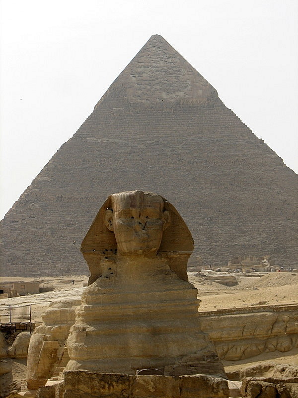 The Sphinx and The Pyramid of Khafre