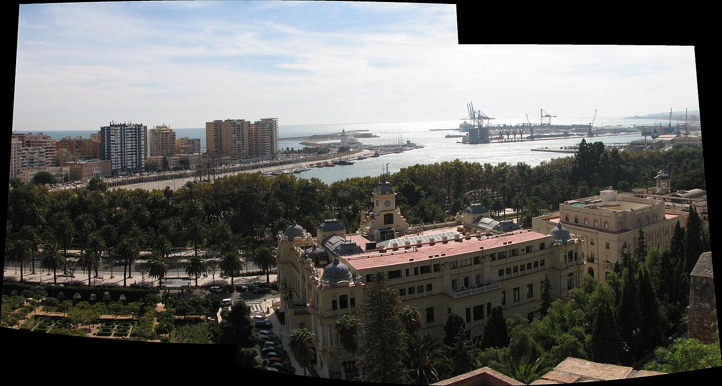 Malaga harbor