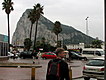 Gibraltar seen from Spain