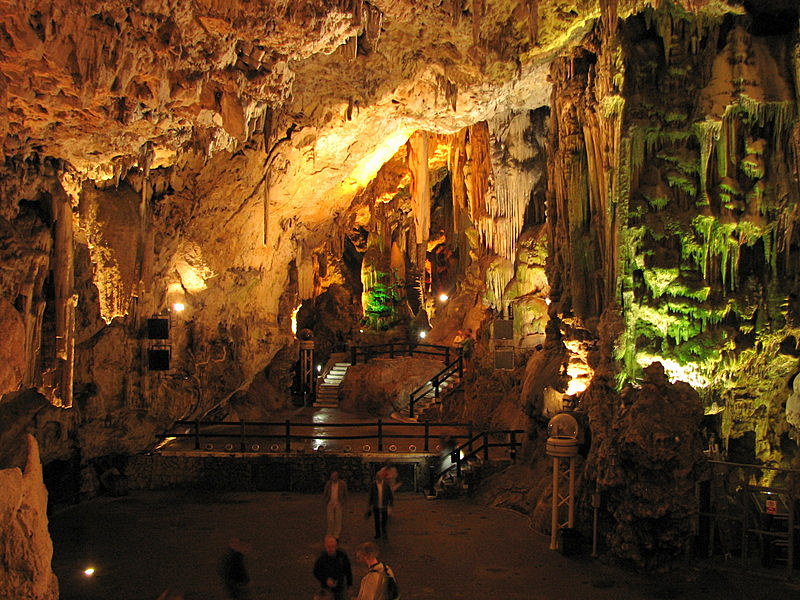 St Michael's Cave in Gibraltar