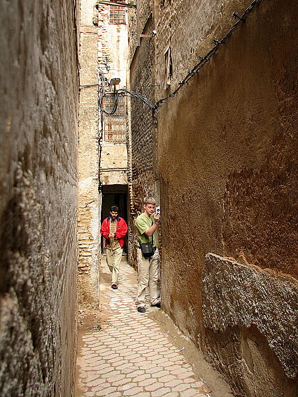 Fes Medina - narrow streets