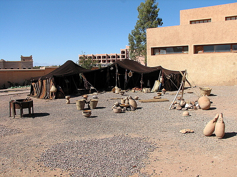 Movie sets in Ouarzazate