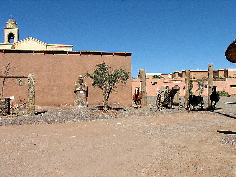 Movie sets in Ouarzazate