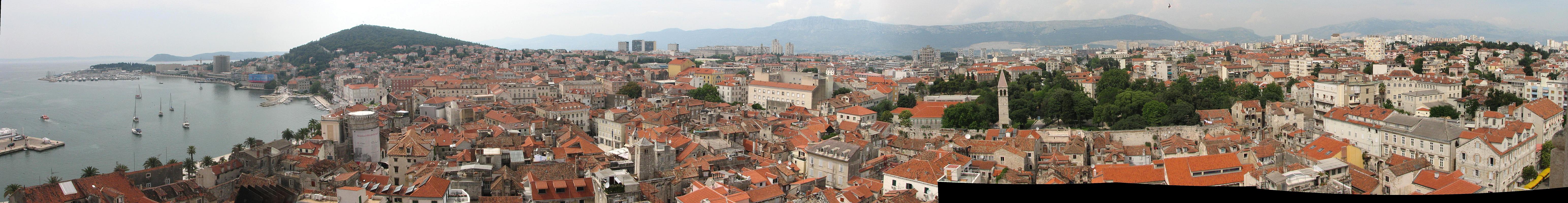 Panorama of Split