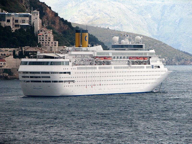 Cruise ships frequent Dubrovnik by the masses