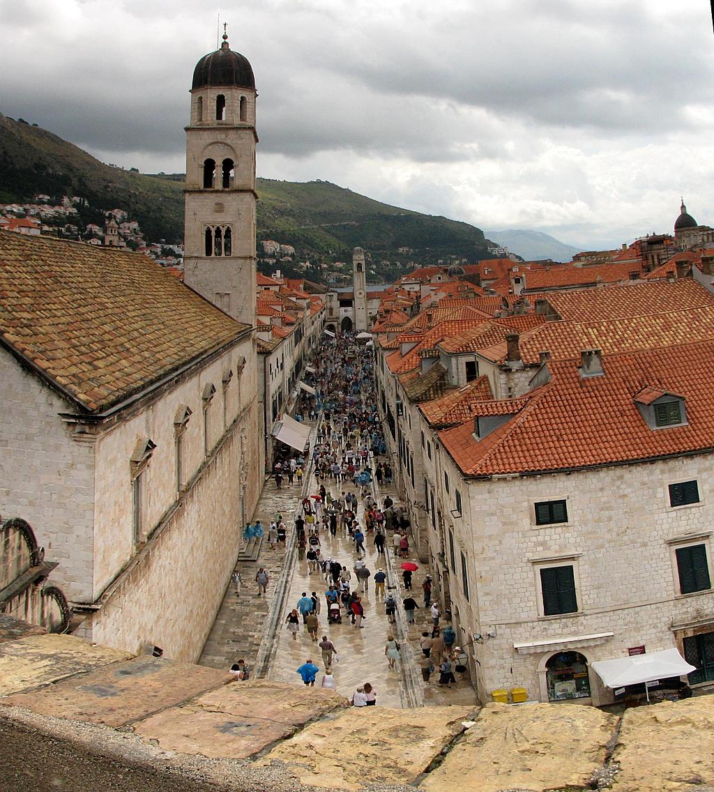 Placa - Main promenade of Dubrovnik old town