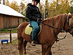 Atapi riding a horse